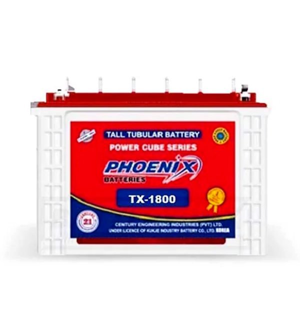 Phoenix Tubular Battery TX 1800 185 AH